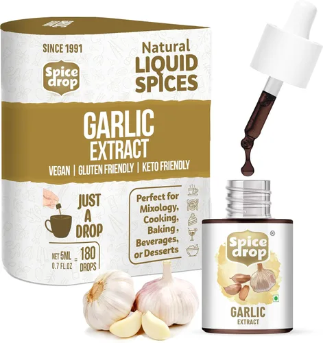 Vista 4 de Spice Drop Combo de té picante (extracto natural de jengibre, té masala y cardamomo), 0.2 fl oz (paquete de 3), para alimentos, bebidas y postres