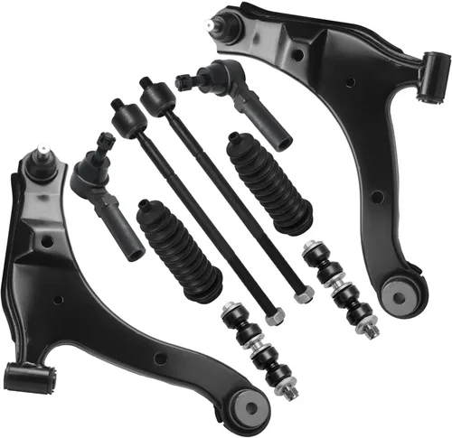 Vista 203 de Detroit Axle - Kit de brazos de control de extremo delantero RWD para cargador Chrysler 300 Dodge Challenger 11-19, brazos de control