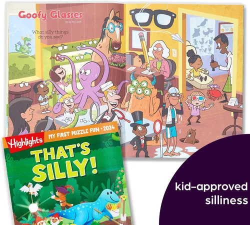 Vista 5 de Highlights for Children Mi Primer Puzzle Divertido 2024 - Libros de rompecabezas para niños de 3 a 6 años, conjunto de 4 libros de emparejamiento
