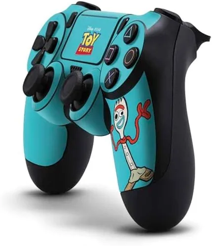 Vista 14 de Skinit Calcomanía para juegos compatible con PS4 Pro/Slim Controller, diseño oficial de Disney Toy Story Alien Collage