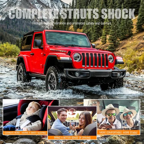 Vista 7 de Amortiguador de puntal delantero completo con conjunto de resorte compatible con Volvo XC90 2003 2004 2005 2006 2007 2008 2009 2010 2011 2012 2013