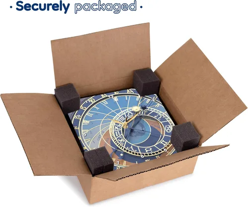 Vista 6 de 3dRose DPP_81173_3 República Checa, Reloj Astronómico de Praga EU06 BJA0020 Jaynes Gallery Reloj de pared, 15 x 15 pulgadas