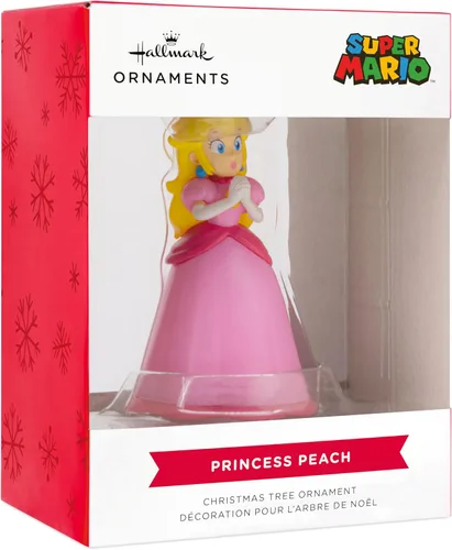 Vista 3 de Hallmark Nintendo Super Mario Princess Peach - Adorno navideño