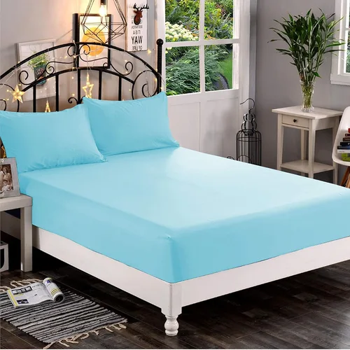 Elegant Comfort - 1 sábana bajera de 1,500 hilos, microfibra suave, bolsillo profundo de hasta 16 pulgadas, resiste a las arrugas y a la