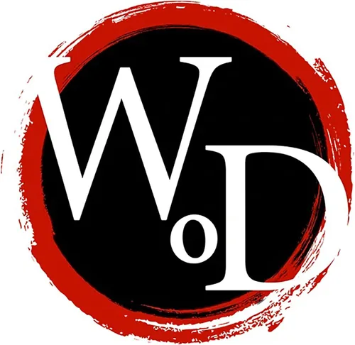 Vista 6 de Renegade Game Studios Hunter: The Reckoning - Juego de dados de 5ª edición - Dados d10 naranja y negro