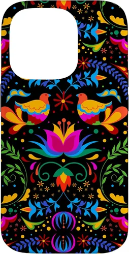 Vista 17 de Funda para iPhone 17 de Mexican Heritage Otomi Pride Love Peace Doves