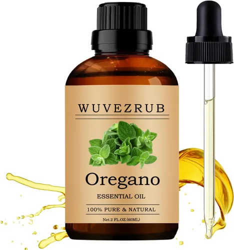 Vista 7 de Aceite esencial de orégano 10 ml, 100% puro y natural para aromaterapia, difusor - 0.33 fl oz/orégano
