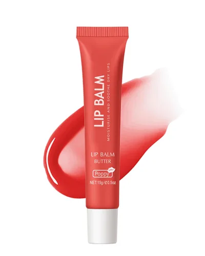 Vista 14 de Bálsamo labial Butter Vanilla, brillo labial hidratante con mantequilla, máscara de labios transparente, hidratante para el cuidado de los labios
