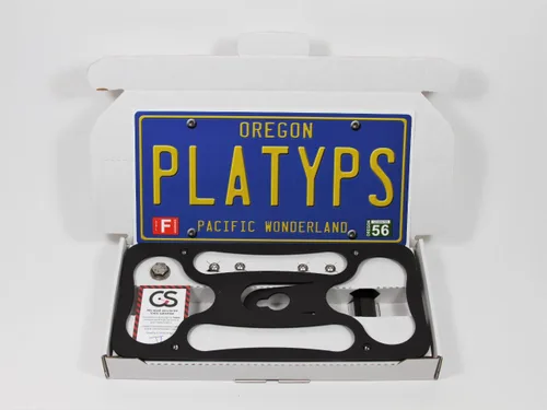 Vista 2 de CravenSpeed Platypus - Soporte para placa de matrícula compatible con Mini Coupé (R58) 2012-2015 Sin taladrar Se instala en segundos Hecho