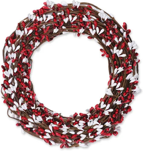 Vista 12 de WILLBOND - Guirnalda de 64 pies de bayas de pip para Navidad, invierno, decoración interior y exterior, coronas para la cabeza, coronas de boda