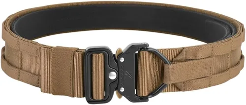 Vista 7 de KRYDEX Cinturón de liberación rápida Molle de combate táctico interior y exterior de 1.75 pulgadas con anillo en D