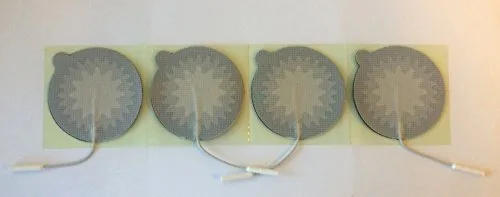 Vista 2 de Empi StimCare Premium 2" Electrodos redondos 4 por paquete 199657-001