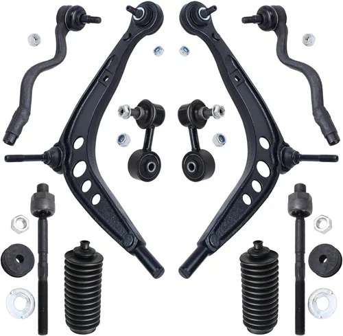 Vista 138 de Detroit Axle - Kit de brazos de control de extremo delantero RWD para cargador Chrysler 300 Dodge Challenger 11-19, brazos de control