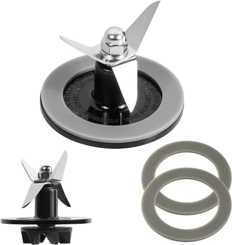 Piezas de repuesto para ensamblaje de cuchilla de licuadora con 2 piezas de juntas de licuadora, piezas de repuesto para Cuisinart CBT-500, SB5600,
