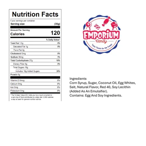 Vista 3 de Caramelo de agua salada de menta, 1.5 libras de caramelo masticable de menta recién envuelto individualmente (paquete de 2)