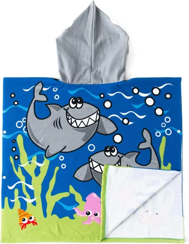 Vista 18 de NovForth Toalla de Playa para Niños y Niñas, Envoltorio de Toalla de Baño con Capucha de Astronauta, Toalla de Piscina para Niños Pequeños