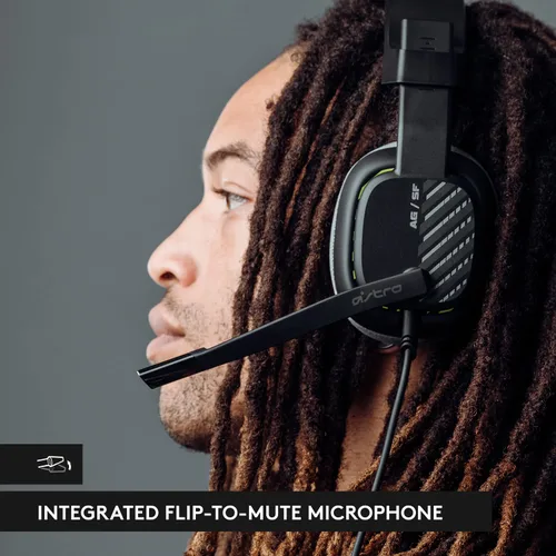 Vista 3 de ASTRO Gaming A10 Gaming Headset Gen 2 Wired Headset - Over-Ear Gaming Headphones with flip-to-Mute Microphone, 32 mm Drivers, for Playstation 5