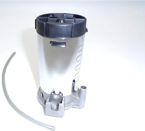Vista 6 de Kit de compresor eléctrico de bocina de aire - Reemplazo universal plateado de 12 V para automóvil, camión, barco
