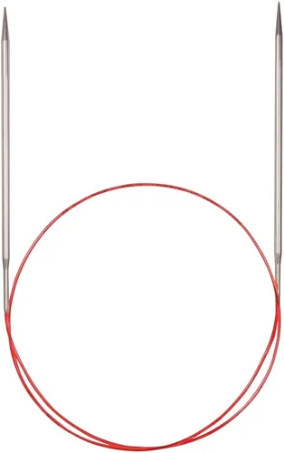 Vista 7 de Addi Cordón circular Turbo Rocket Skacel Blue Cord 24 pulgadas (23.6 in) Tamaño US 03 (0.128 in)