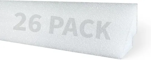 Vista 12 de Blue Wave NL102-32 - Ensenada de piscina sobre el suelo de 48 pulgadas para despegar y pegar, paquete de 18, color blanco