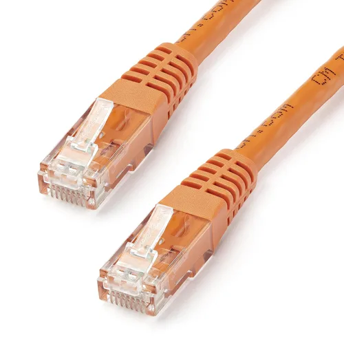 Vista 47 de StarTech.com Cable Ethernet CAT6 de 100 pies - Cable Ethernet CAT 6 Gigabit Negro -650MHz 100W PoE++ RJ45 UTP Moldeado Categoría 6 de Red/Conexión