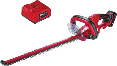 Vista 8 de SKIL PWR CORE 20 Cortasetos de 22 pulgadas, batería de 20 voltios y cargador incluidos - HT2200B-11