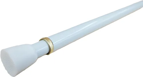 Vista 7 de Van Wyck - Barra de tensión ligera de servicio regular de 7/16 pulgadas de diámetro que se ajusta de 18 a 28 pulgadas, acabado de latón