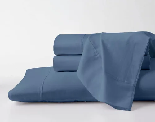 Vista 7 de Pure - Juego de sábanas de algodón egipcio de tamaño Queen de 600 hilos, sábanas de algodón egipcio, sábanas cortas de tamaño Queen, sábanas