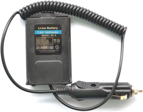 BAOFENG Cargador de Coche Eliminador de Batería para BAOFENG UV-5R UV-5R+ UV-5RA UV-5RA+ UV-5RB UV-5RC UV-5RD UV-5RE UV-5RE Plus