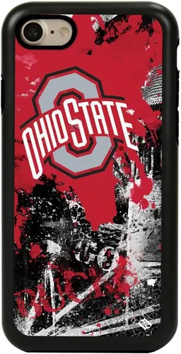 Vista 20 de Guard Dog NCAA - Funda híbrida para iPhone 7/8/SE Paulson Designs, color negro Marea carmesí de Alabama