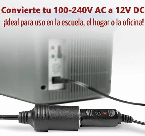 Vista 6 de Wagan EL9903 Adaptador de corriente de CA a CC 5A 60W Convertidor de potencia 110V CA a 12V CC Adaptador de enchufe de encendedor de cigarrillos