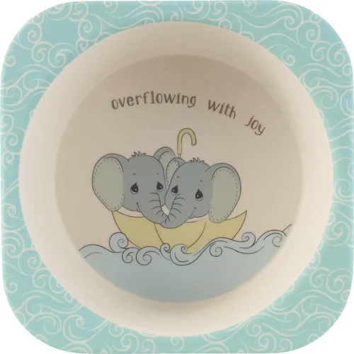 Vista 3 de Precious Moments 202415 Let Your Dreams Sail Noah's Ark - Juego de comida infantil de bambú, talla única, multicolor