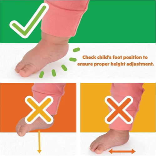 Vista 19 de Bright Starts Around We Go - Andador para bebés 2 en 1, centro de actividades y mesa Discovery, Tropic Cool, a partir de 6 meses