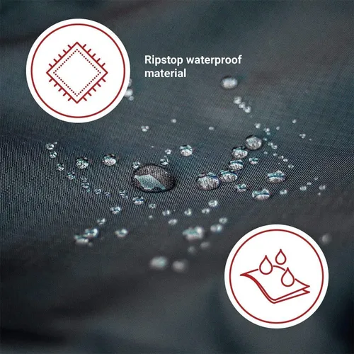 Vista 7 de Indeed BUY Funda para bicicleta para 1, 2 o 3 bicicletas, funda impermeable para bicicleta, fundas de almacenamiento al aire libre para bicicleta XL