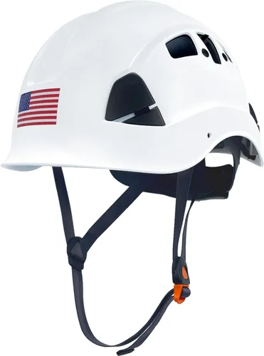 Vista 12 de Casco de Seguridad para Construcción ABS Casco Duro Sistema de Ventilación Ajustable Cascos Duros Protección de Cabeza para Trabajo Industrial