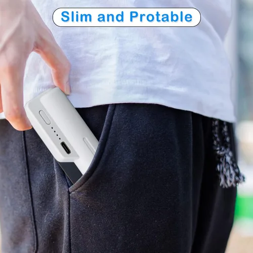 Vista 7 de Saqico Battery Pack for Oculus Quest 2 5000mAh Head Strap Battery Pack Compatible with OculusMeta Quest 2 and Quest Lightweight and Portable VR