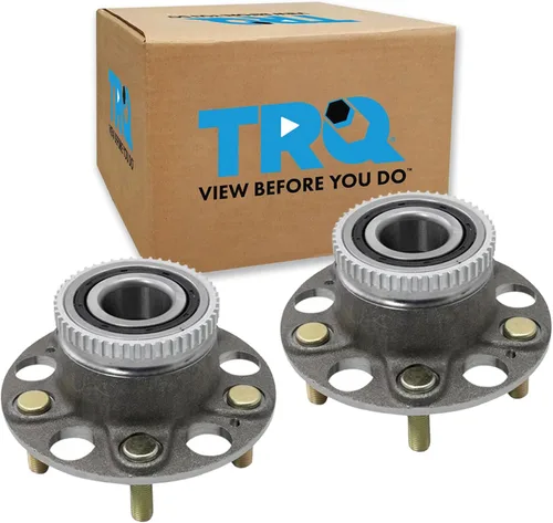 Vista 105 de Conjunto de buje y rodamiento de rueda trasera izquierda y derecha TRQ 2 piezas Compatible con Mazda CX-9 2007-2015 Todo Tracción