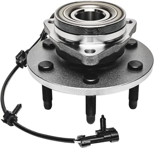 Vista 60 de Detroit Axle - Buje de cojinete de rueda trasera para Daewoo Leganza 1999-2002, cojinete de rueda y conjunto de cubo con anillo de tono 2000 2001