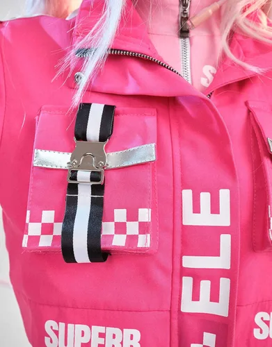 Vista 6 de haikyuu Body de cosplay para mujer con chaqueta, traje de baño de una pieza con corte de anime, control de abdomen