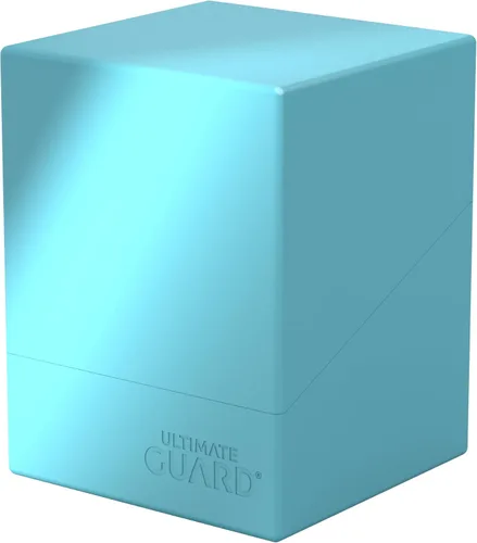 Vista 17 de Ultimate Guard Boulder Solid 100+, Estuche para Mazo para 100 Cartas TCG con Doble Funda, Azul Bebé, Almacenamiento Seguro y Duradero