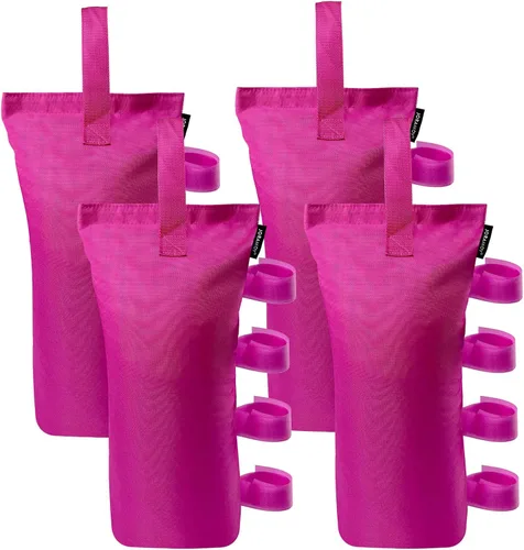 Joramoy Bolsas de peso resistentes (120 libras) para tienda de campaña desplegable, bolsas de arena para toldo de pierna, bolsas de arena para