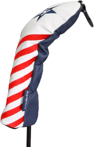 Vista 2 de USA #4 Hybrid Patriot Golf Edición Limitada Vintage Patriotic Rescue Head Cover