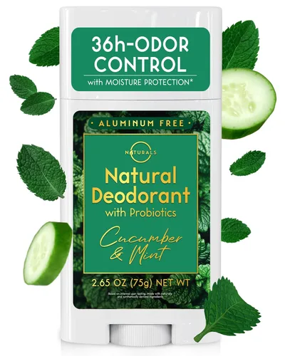 Vista 10 de Desodorante natural para mujer (Coconut Island) - Sin aluminio, sin bicarbonato de sodio sin aluminio
