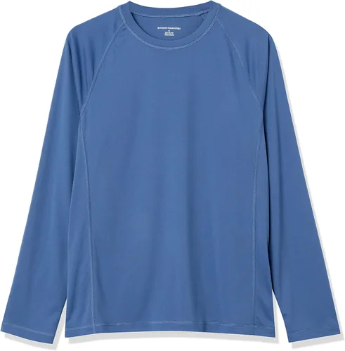 Vista 6 de Tienda Essentials Camiseta de natación de manga larga y secado rápido UPF 50 para hombre