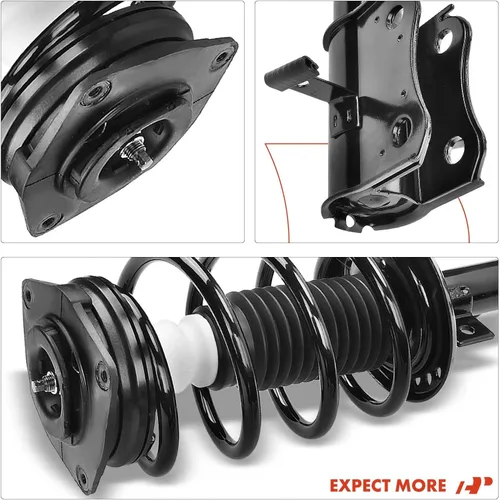 Vista 6 de A-Premium Kit de suspensión delantera, brazo de control inferior, barra estabilizadora, extremo de barra de acoplamiento, cubo de rodamiento