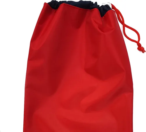 Vista 6 de Bolsa para tienda de campaña, bolsa de nailon rojo resistente, impermeable, bolsillo para campamento, accesorios de almacenamiento, bolsa de clavija