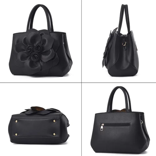 Vista 2 de Segater® Bolsos de mano superior para mujer, bolsos cruzados de cuero de la PU elegantes