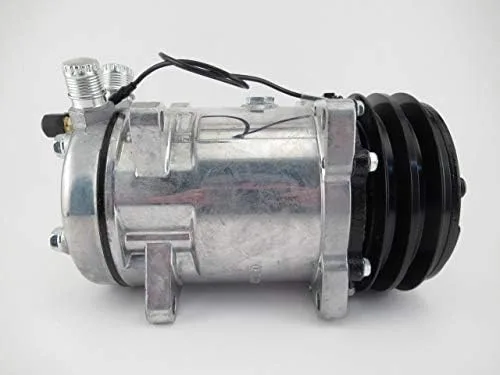 Vista 2 de Compresor de A/C SD510 para DEUTZ/Hesston/Massey Ferguson/Steiger/Versátil/Kenworth/Internacional/Peterbilt/Mack QR