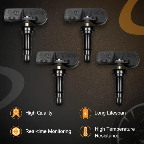 Vista 7 de HQPASFY Sensor TPMS de presión de neumáticos de 315 MHz, compatible con Chevy Silverado/Tahoe 2006-2019, Cadillac Escalade, GMC Sierra/Yukon, Buick