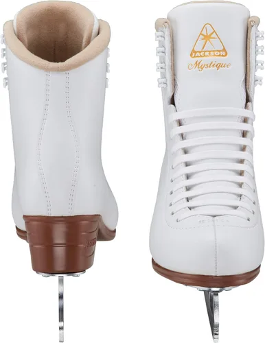 Vista 5 de Jackson Ultima Mystique Figure Ice Skates for Women and Girls Bundle with Guardog Skate Guards